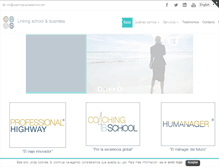 Tablet Screenshot of coachingbusinessschool.com